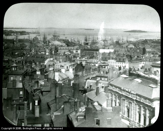 View over Boston East South East from State House